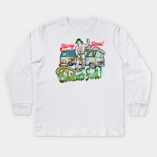 shitter’s full Kids Long Sleeve T-Shirt